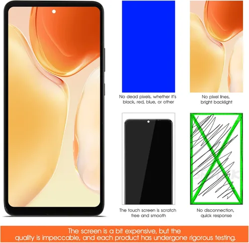 Miniatura 6 de Pantalla para Motorola Moto One 5G Ace Reemplazo de pantalla para Moto One 5G UW ACE Pantalla LCD XT2113-2, XT2113-5 Pantalla táctil Digitalizador