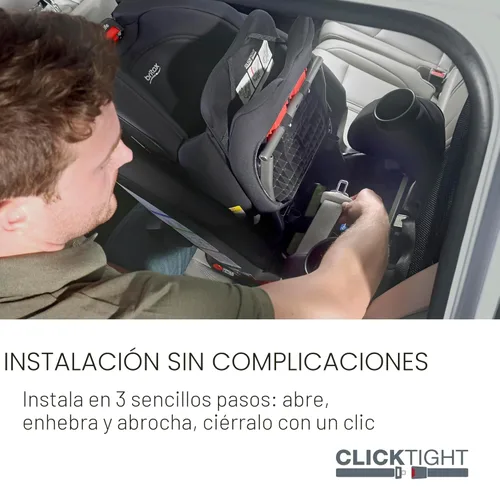 Miniatura 5 de Britax One4Life - Asiento convertible todo en uno para auto, 3 en 1, silla y asiento elevador con instalación ClickTight, capacidad extendida hacia