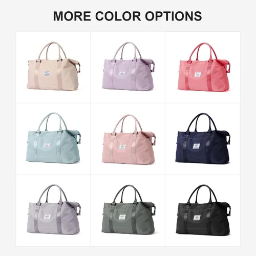 Miniatura 6 de Sport Travel Duffle Bag Large Gym Tote Bag for Women, Weekender Bag Carry on Bag for Airplane, Ladies Beach Bag Overnight Bag Waterproof Bag Luggage