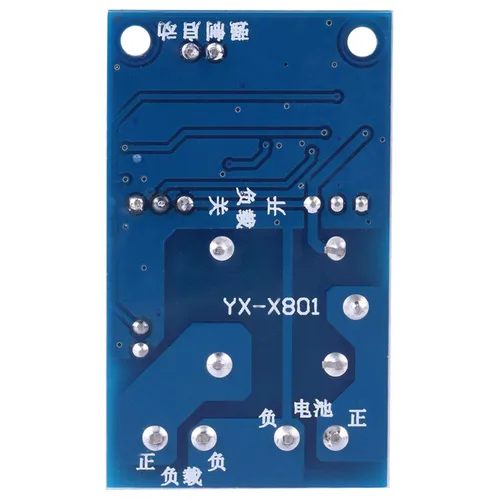 Miniatura 4 de FTVOGUE FTVOGUE - Placa de protección de batería de 12 V, módulo de protección de recuperación de interruptor automático de bajo voltaje de corte