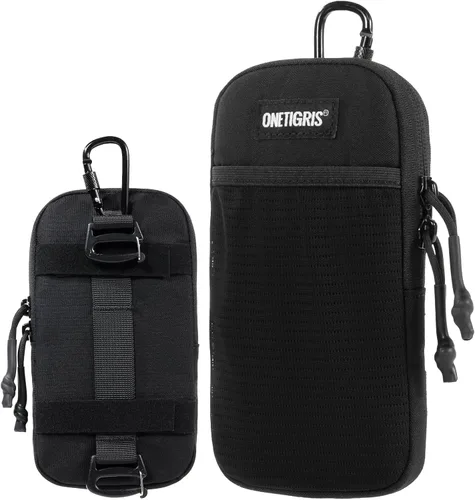 ONETIGRIS Funda para teléfono celular, soporte de cinturón Molle para hombres, para iPhone 17 Pro Max/Air/17/16/15/14/13/12/11/X/XR/XS/8 Plus/7/6,