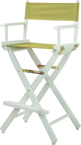 Miniatura 51 de Casual Home - Silla de director de 24 in, marco de roble miel, con lona color verde cazador, altura de mostrador Marco de roble miel - Madera maciza