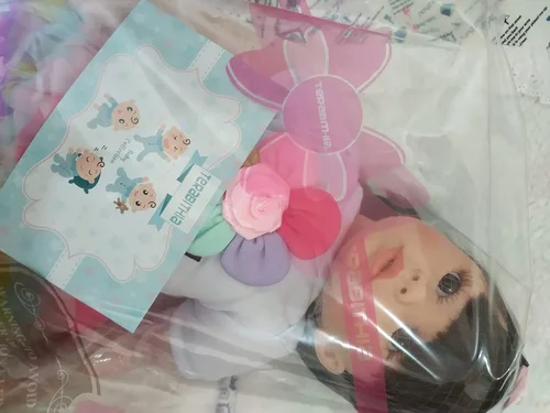 Miniatura 7 de TERABITHIA 24 pulgadas 60cm Muñeca Princesa Niña Toddler Reborn de Vinilo Suave Tamaño Grande Vestido Arcoíris Cuerpo de Tela Suave Muñecas Recién