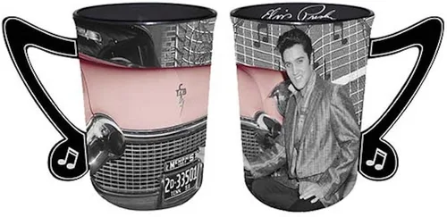 Miniatura 7 de Elvis Presley - Taza en relieve con motocicleta