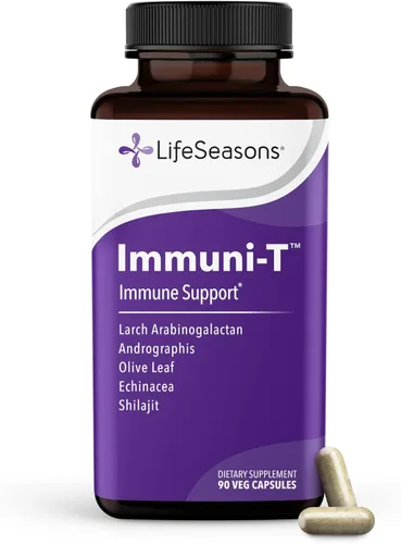 LifeSeasons Immuni-T - Suplemento de apoyo inmunológico - refuerzo del sistema inmunológico - Alivio natural del resfriado y la gripe - saúco,