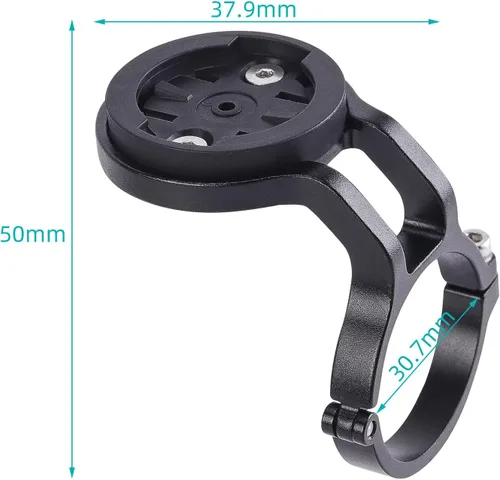 Miniatura 7 de Soporte compacto para bicicleta de montaña de 1.252 in, con GPS, compatible con Garmin, Wahoo, Bryton, CatEye y Karoo.