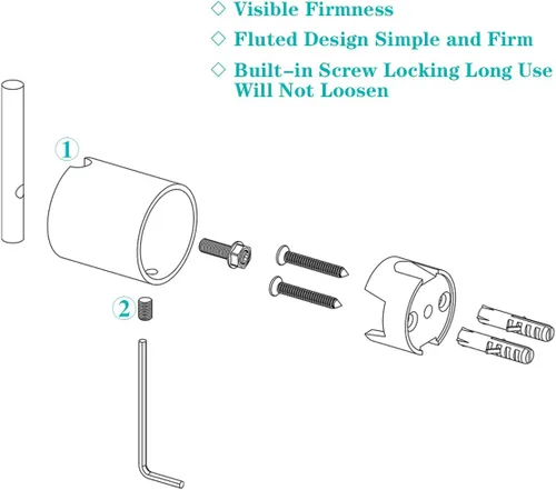 Miniatura 4 de RANDOM Gancho de toalla de oro cepillado, ganchos dorados para pared, ganchos de acero inoxidable 304 para toallas de baño, cocina, moderno gancho