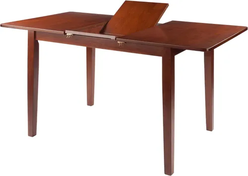 Miniatura 7 de Winsome Darren Mesa de comedor extensible, para comedor, 29 pulgadas, nogal