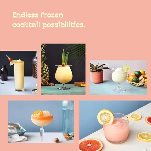 Miniatura 6 de Kelvin Slush Co. - Mezcla de café orgánico congelado para cócteles y granizados - galardonada máquina de granizado y mezcla de licuadora - Cartones