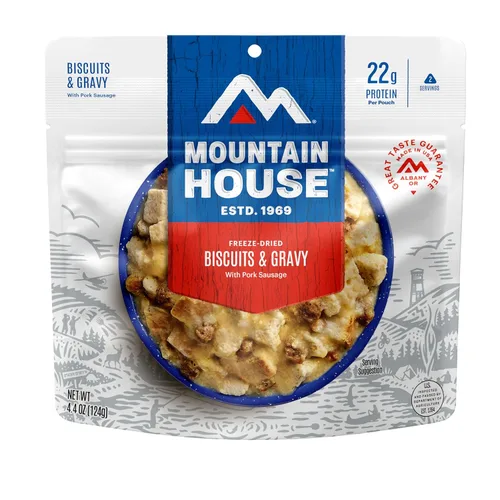 Miniatura 14 de Mountain House Lasaña de carne Alimentos liofilizados para acampar, 4 porciones, vida útil de 30 años, paquete de 2