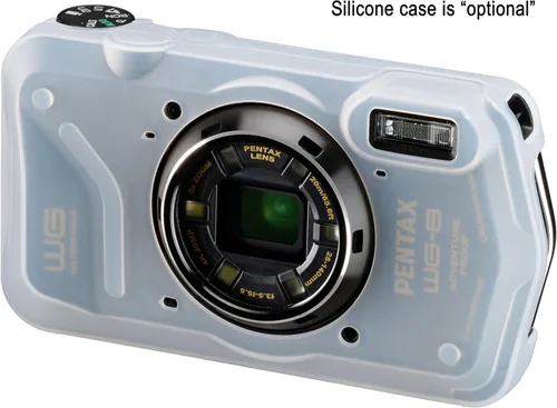 Miniatura 3 de PENTAX WG-8 - Cámara de aventura negra para todo tipo de clima, con excelente resistencia al agua, a prueba de polvo, rendimiento resistente a
