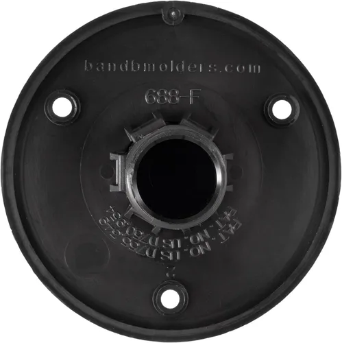 Miniatura 9 de RecPro Entrada de agua para RV Brida de plástico con válvula de retención Autocaravana Remolque Marina (Negro) Fabricado en EE. UU