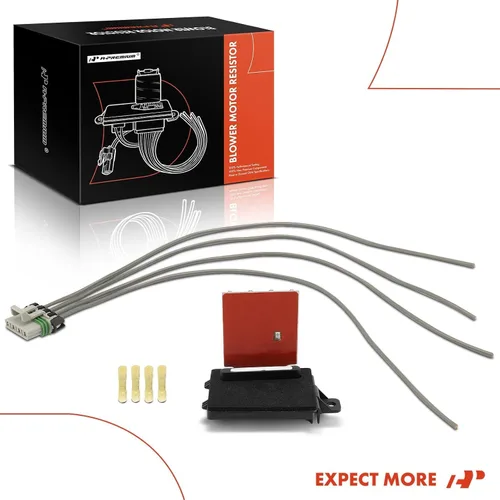 Miniatura 8 de A-Premium Resistencia del motor del ventilador de HVAC delantero compatible con Ford Fusion 2006-2012 y Lincoln MKZ 2007-2012, Zephyr 2006 y Mercury