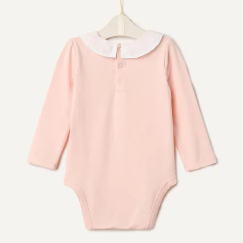 Miniatura 5 de Tienda Essentials x Sofia Grainge - Body de manga larga con cuello con volantes para bebé, 2