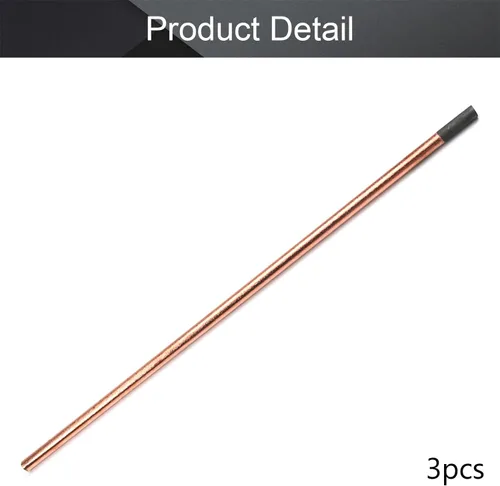 Miniatura 4 de Utoolmart 3 piezas de cobre recubierto de carbono Gouging carbono 0.157x13.976 in carbono gouging Rod Copperclad electrodos 3 PZAS