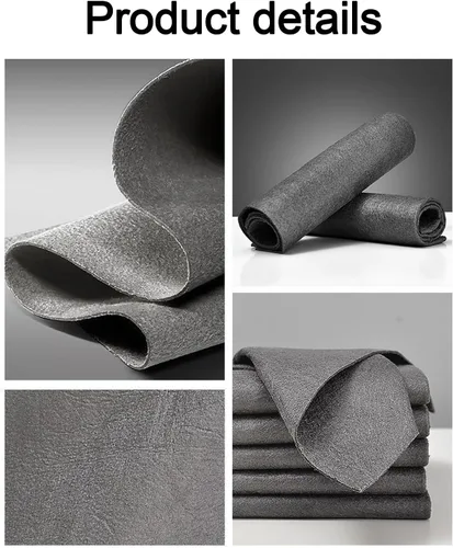 Miniatura 7 de Myhomepleasure - 5 paños de limpieza mágicos de microfibra, toallitas de limpieza, paño de limpieza mágico, paño de limpieza de ventanas (negro)