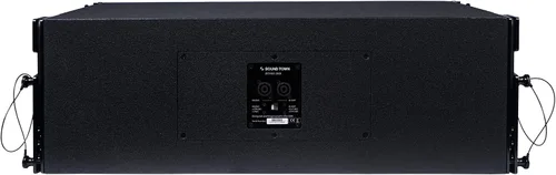 Miniatura 5 de Sound Town ZETHUS 4 x Sistema de altavoces de matriz de línea dual de 10” con controladores de compresión de titanio, rango