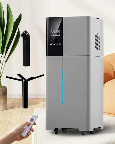 Humidificador Lacidoll para Habitación Grande, Humidificadores de 26L/6.8Gal para Toda la Casa para Dormitorio Hogar 3000 pies cuadrados, 1800ml/H,