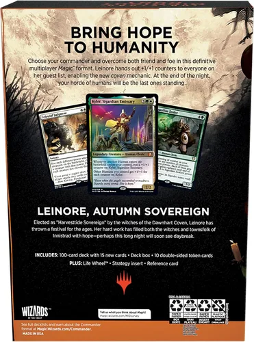 Miniatura 4 de Magic: The Gathering Innistrad: Caza de Medianoche Mazo de Comandante - Conjuros de Brujas (Verde-Blanco)