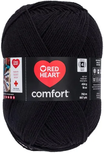 Miniatura 71 de RED HEART Hilo Comfort Shimmers, ópalo blanco