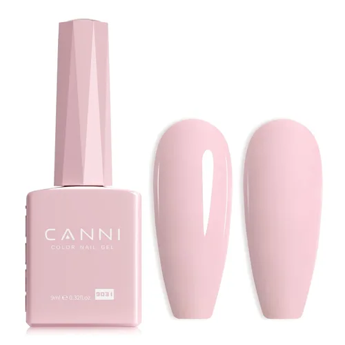 Miniatura 35 de CANNI - Esmalte de uñas de gel rosa claro - 1 unidad de 0.5 onzas, color rosa bebé, color rosa pálido de alto brillo, esmalte de uñas con remojo UV