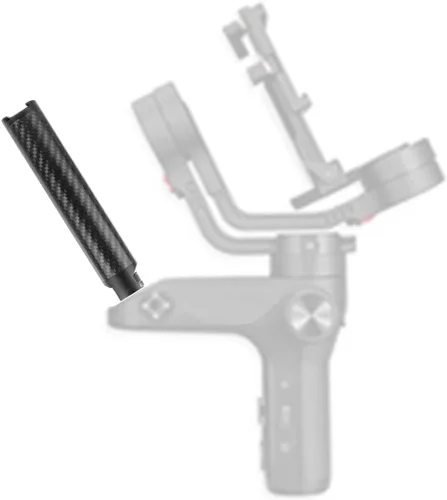 Barra de extensión de mango de fibra de carbono compatible con Weebill S Estabilizador de mano Soporte de monitor para cardán Weebill Lab