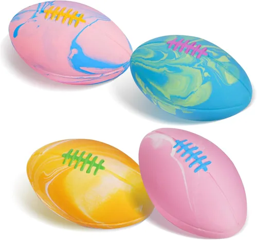 Miniatura 9 de SCHITEC Juguetes de pelota chirriante para perros, pelotas de tenis interactivas para jugar, juguete de látex de goma para mascotas para perros