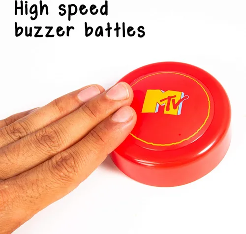 Miniatura 5 de Big Potato MTV Game, The Music Throwback Party Quiz Juego de mesa, para adultos y adolescentes a partir de 14 años