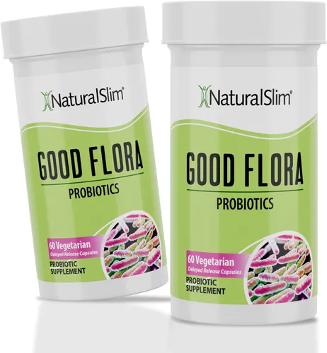 Miniatura 10 de NaturalSlim Good Flora - Probióticos para la salud digestiva, flora intestinal y apoyo inmunológico con probiótico Lactobacillus Acidophilus 7