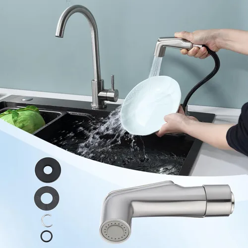 Miniatura 3 de Repuesto de Rociador para Fregadero de Cocina, Accesorio de Rociador de Fregadero de Ajuste Universal, Rociador para Fregadero de Cocina, Repuesto