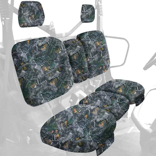 Miniatura 7 de StarknightMT UTV Defender Funda de Asiento - Fundas de Asiento Impermeables a Prueba de Polvo Compatibles con Can Am Defender DPS MAX 6X6 PRO