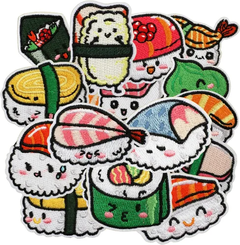 Miniatura 49 de 24 parches retro bohemios para planchar o coser, bonitos apliques bordados femeninos, decoración de moda para ropa, sombrero, bolso, vestido, Planta