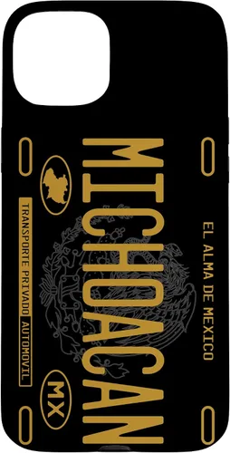 Miniatura 9 de Michoacano Michoacan Mexican State License Plate Phone Case for iPhone 17