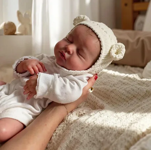 Miniatura 4 de Anano Muñecas Reborn de Bebé de Silicona de Cuerpo Completo - Muñeca de Bebé Realista de 20 pulgadas, Muñeca de Bebé de Silicona Completa para Niña