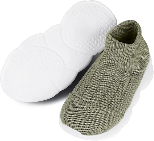Miniatura 65 de Zapatos de bebé Pantuflas para niños pequeños, calcetines para niños y niñas, suela antideslizante