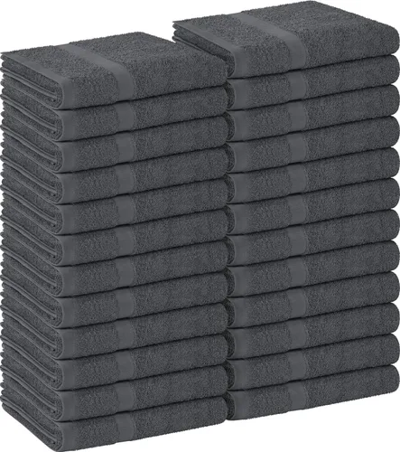 Miniatura 21 de Utopia Towels, Paquete de 24 toallas de salón, no a prueba de blanqueador, 16 x 27 pulgadas, toallas de algodón altamente absorbentes para manos