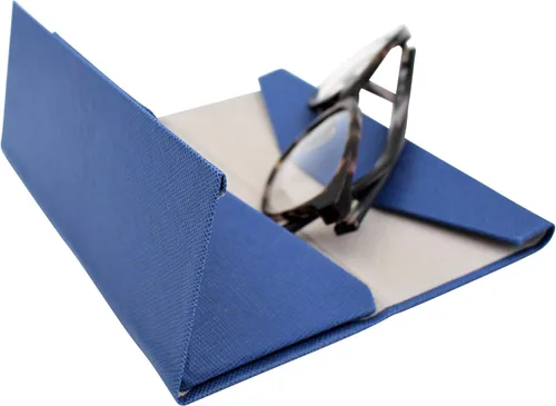 Miniatura 18 de Real Sic Funda para lentes de sol para hombres y mujeres, soporte magnético plegable para lentes de sol, inspirado en el color sólido