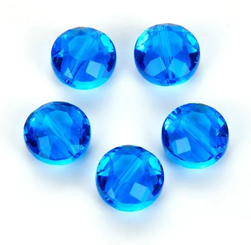 Miniatura 18 de Adabele - 25 cuentas de cristal sueltas con facetas austriacas de 0.315 pulgadas (0.315 in) compatibles con Swarovski Preciosa 5052 SSMR811