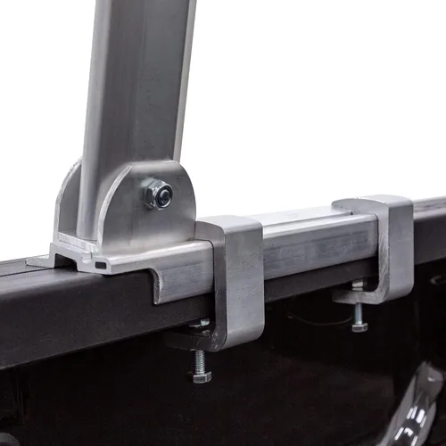 Miniatura 8 de estante de aluminio universal para camionetas para cabinas - capacidad de 800 lb - se adapta a camas de camiones completas, medianas y compactas