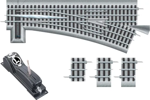 Miniatura 7 de Lionel FasTrack Electric O Gauge, Interruptor remoto/de mando O72, mano izquierda