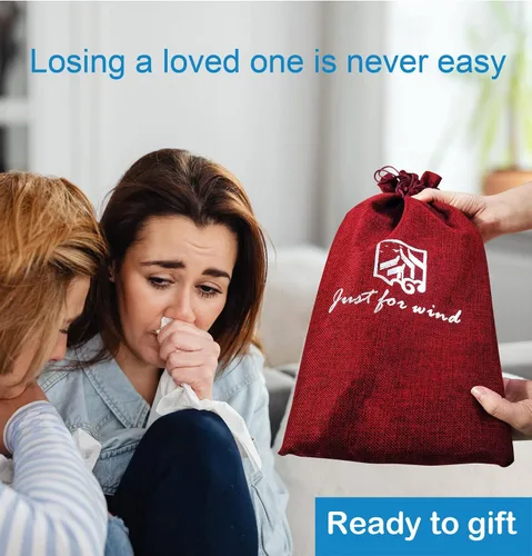 Miniatura 5 de Regalos de duelo conmemorativos de simpatía para la pérdida de papá, padre, Campanas de viento conmemorativas de simpatía para la pérdida de padre