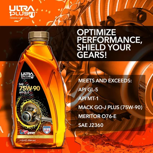 Miniatura 5 de ULTRA1PLUS SAE 75W-90 Aceite sintético para engranajes API GL-5 (Galón - 4 QTS)