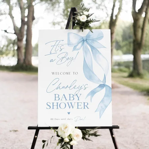 Miniatura 5 de Custom All American Baby Shower Welcome Sign – Personalized Party Decoration for Boy or Girl – Rustic Patriotic Made in USA Shower Sign – Printed 5