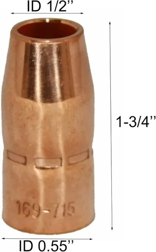 Miniatura 2 de Accesorio para pistola de soldadura Mig Kit de 0.035 pulgadas para Miller Millermatic M-10, M-15 y Hobart H-9 H-10: 20 puntas de contacto 000-068