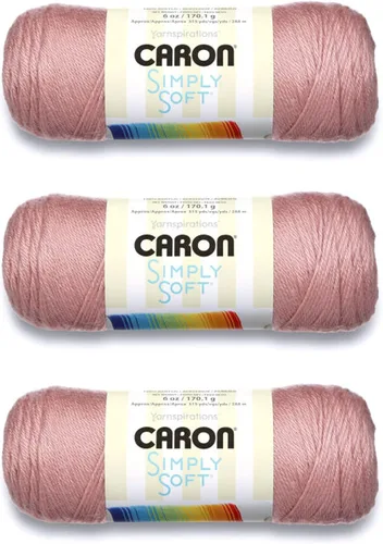 Miniatura 49 de Caron Simply Soft - Hilo verde militar, paquete de 3 unidades de 6.00 oz/6 onzas, 100% acrílico, peinado #4 (mediano), 315 yardas, tejido/ganchillo