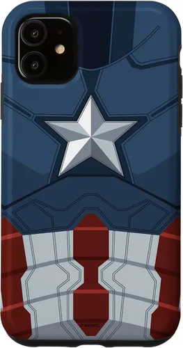 Miniatura 8 de Marvel Funda de uniforme para iPhone 17 de Captain America Steve Rogers