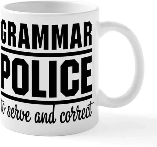 Miniatura 74 de CafePress Taza de café de cerámica de 11 oz (11.0 fl oz) de Police Mom