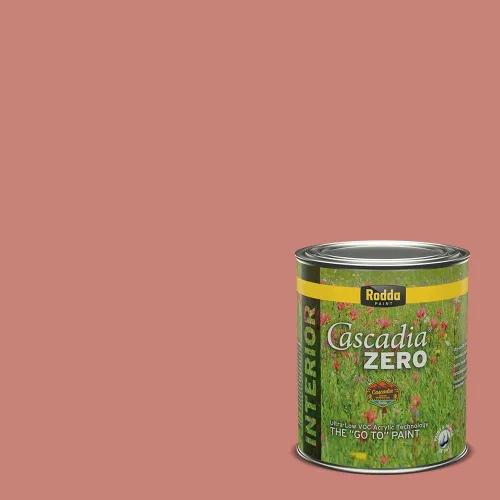 Miniatura 116 de Rodda Paint CASCADIA ZERO - Pintura satinada e imprimación para interiores en uno, 1 galón, Lady Flower Flor de señora