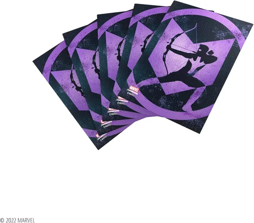 Miniatura 6 de Gamegenic Marvel Champions Fine Art - Fundas para cartas de Hawkeye Art 50+1CT - Las fundas para cartas de Marvel Champions son suaves