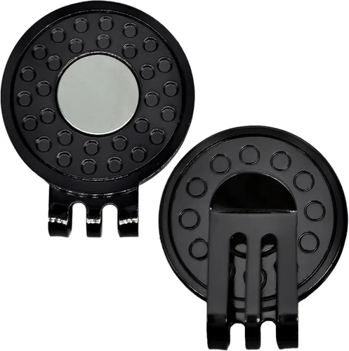 Miniatura 2 de 6, 9, 12, 15 unidades, clips magnéticos para pelotas de golf para sombreros de golf, gorras, guantes, clips de aleación niquelados para marcadores